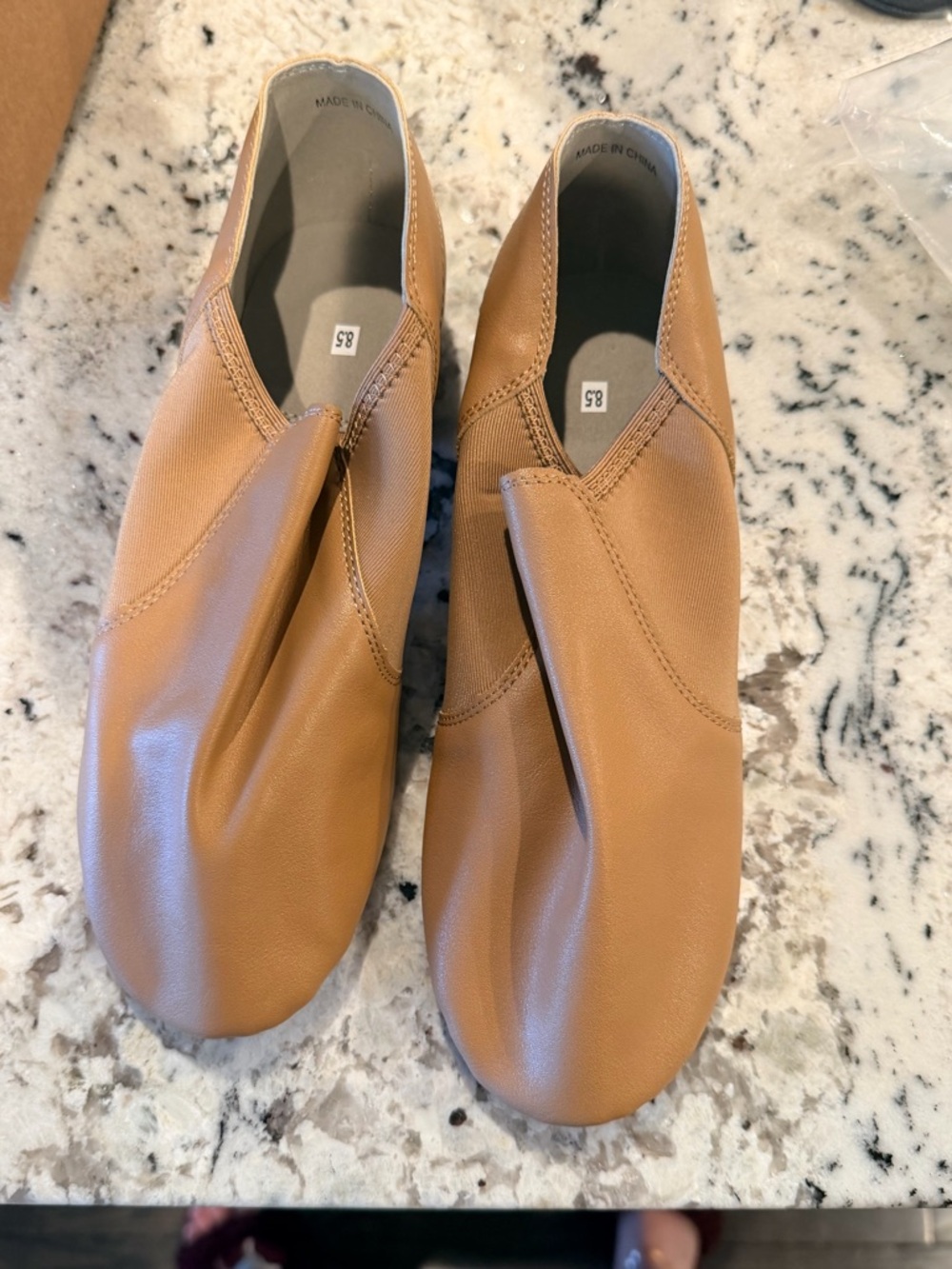 Women's Tan Jazz Shoes
